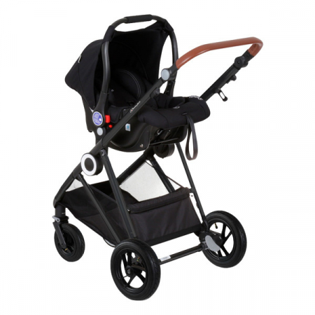 BabyGo - Carucior 3 in 1 AIR Halime black – cadru Black [3]
