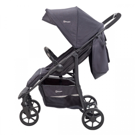 Pachete carucioare - BabyGo - Carucior Style 3 in 1 Black