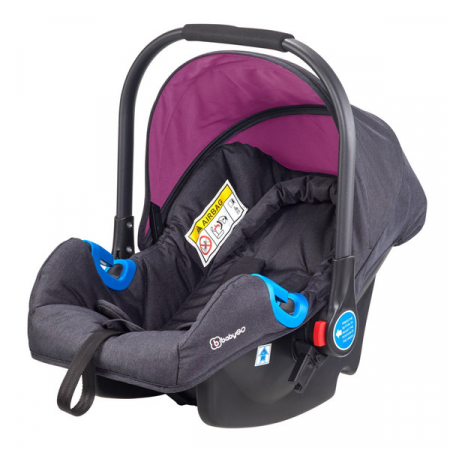 BabyGo - Carucior Style 3 in 1 Rosa [8]