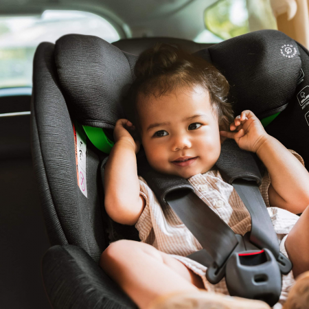 BabyGo - Scaun auto rotativ Prime 360, Black, 40-150 cm, certificat R129 [9]