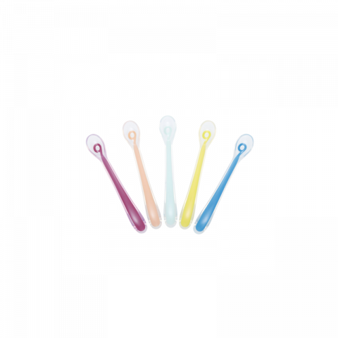 Alaptare si Hranire - Babymoov - Set 5 lingurite de silicon