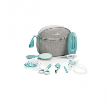 Baie si Igiena - Babymoov -  Set pentru ingrijire 9 piese, Aqua