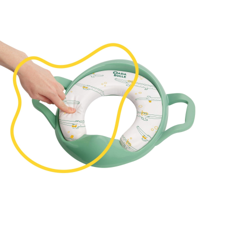 Badabulle - Reductor Wc Cu Manere Verde [1]