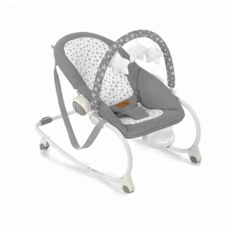 Balansoare si Leagane - Balansoar, Jane, Evolution, Cu vibratii si melodii, Bara de jucarii si spatar reglabil, Conform cu standardul european de siguranta EN 12790:2023, Star