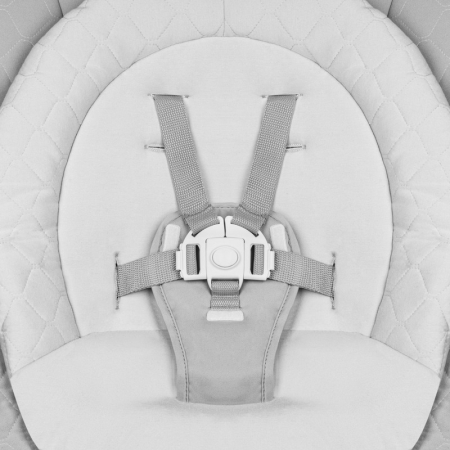 Balansoar, Lionelo, Bella, Multifunctional, Electric, Scaun reglabil, Ecran tactil si telecomanda, 6 miscari unice, 5 viteze, Cu melodii, Gri [15]