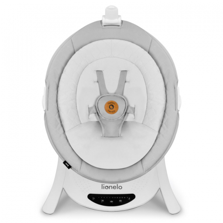 Balansoar, Lionelo, Bella, Multifunctional, Electric, Scaun reglabil, Ecran tactil si telecomanda, 6 miscari unice, 5 viteze, Cu melodii, Gri [13]