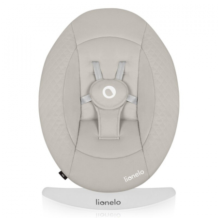 Balansoar, Lionelo, Iris, 2 in 1, Rotire 360 grade, Electric, Cu 3 moduri de leganare, Cu 5 trepte de viteza, Cu 3 pozitii de inclinare, 12 melodii, Silentios, Pana la 9 kg, Bej [13]
