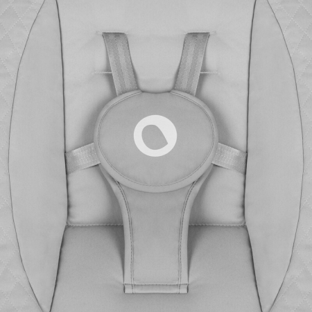 Balansoar, Lionelo, Iris, 2 in 1, Rotire 360 grade, Electric, Cu 3 moduri de leganare, Cu 5 trepte de viteza, Cu 3 pozitii de inclinare, Pana la 9 kg, Gri [10]