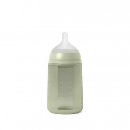 Biberon anticolici din silicon Suavinex Colour Essence 240 ml cu tetina SX Pro [1]