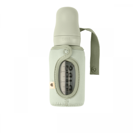 BIBS - Husa pentru biberonul din sticla 110 ml, Sage [1]