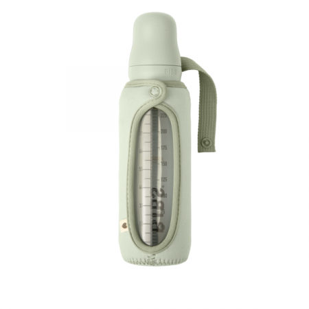 BIBS - Husa pentru biberonul din sticla 225 ml, Sage [1]