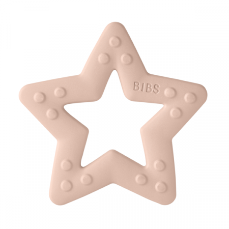 Jucarii si Jocuri - BIBS- Jucarie de dentitie in forma de steluta, Blush