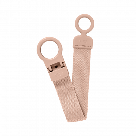 BIBS - Lantisor clip Loop pentru suzeta, Blush [2]