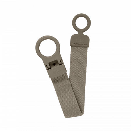 BIBS - Lantisor clip Loop pentru suzeta, Dark Oak [3]