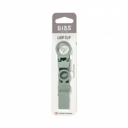 BIBS - Lantisor clip Loop pentru suzeta, Sage [3]
