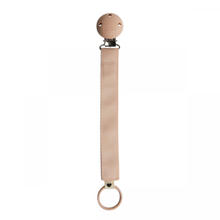 Imbracaminte si Accesorii - BIBS - Lantisor clip Ribbon pentru suzeta, Blush