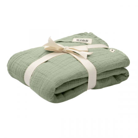 Mobilier si Lenjerie - BIBS - Muselina Swaddle 120x120 cm, Sage