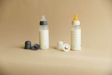 BIBS - Set complet biberon anticolici PP fara BPA, 150 ml, Latex, Sage [6]
