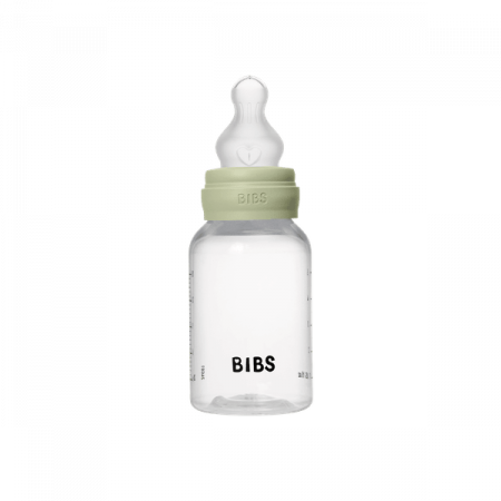BIBS - Set complet biberon anticolici PP fara BPA, 150 ml, Silicon, Sage [4]