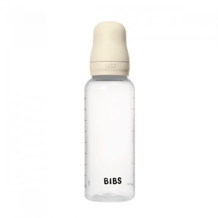 BIBS - Set complet biberon anticolici PP fara BPA, 270 ml, Latex, Ivory [1]