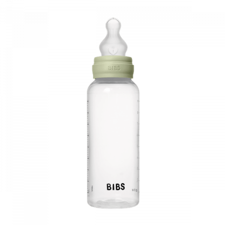 BIBS - Set complet biberon anticolici PP fara BPA, 270 ml, Silicon, Sage [2]