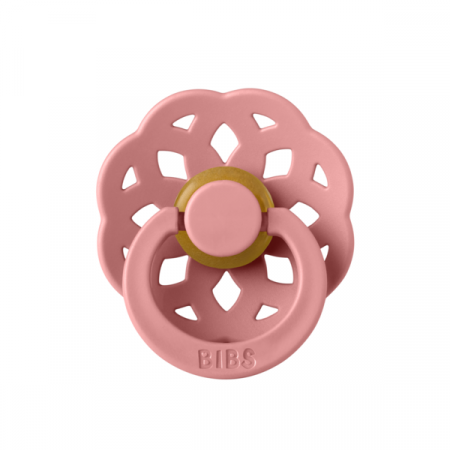 Imbracaminte si Accesorii - BIBS - Suzeta Boheme Latex, tetina rotunda, 0 luni +-Dusty Pink
