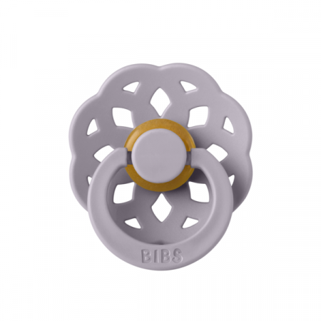 Imbracaminte si Accesorii - BIBS - Suzeta Boheme Latex, tetina rotunda, 0 luni +-Fossil Grey