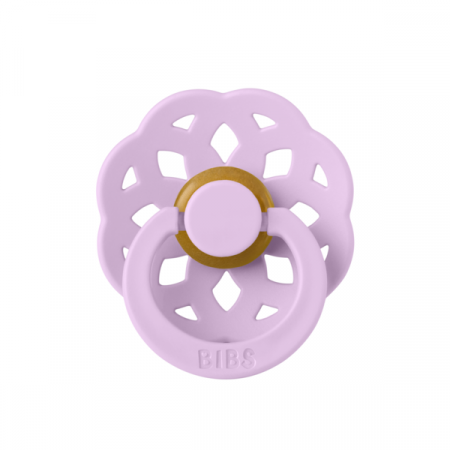 Imbracaminte si Accesorii - BIBS - Suzeta Boheme Latex, tetina rotunda, 6 luni +-Violet Sky