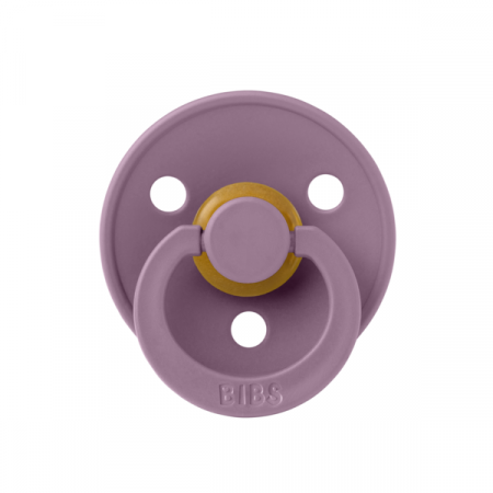 Imbracaminte si Accesorii - BIBS - Suzeta Colour Latex, tetina anatomica, 0 luni +-Mauve