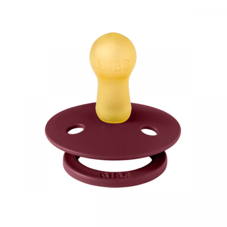 BIBS - Suzeta Colour Latex, tetina rotunda, 6 luni +-Elderberry [1]