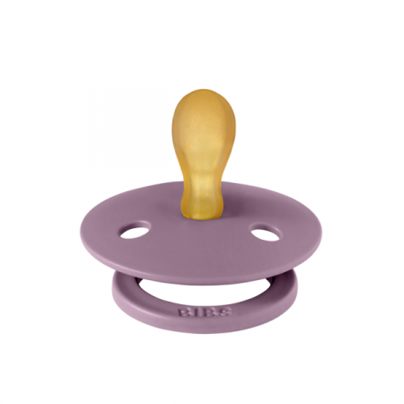 BIBS - Suzeta Colour Latex, tetina simetrica, 0 luni +-Mauve [1]
