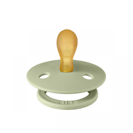 BIBS - Suzeta Colour Latex, tetina simetrica, 0 luni +-Sage [1]