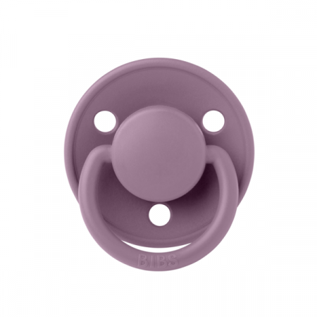 Imbracaminte si Accesorii - BIBS - Suzeta De Lux Latex, tetina rotunda, 6 luni +-Mauve