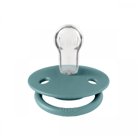BIBS - Suzeta De Lux Silicon, tetina rotunda, marime universala (0-3 ani)-Island Sea [1]
