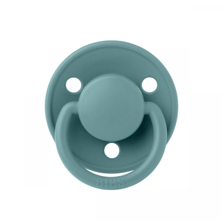 Imbracaminte si Accesorii - BIBS - Suzeta De Lux Silicon, tetina rotunda, marime universala (0-3 ani)-Island Sea