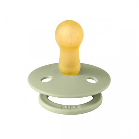 Imbracaminte si Accesorii - BIBS - Suzeta Studio Collection Colour Flower Latex, tetina rotunda, 6 luni +