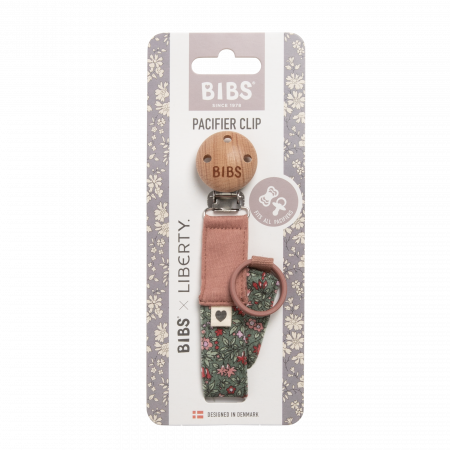 BIBS X Liberty Bundle - Set cutie cadou cu bavetica, cutie de suzeta, clip suzeta si jucarie multisenzoriala [5]