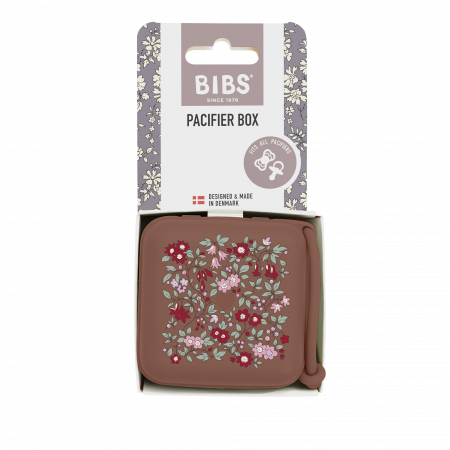 BIBS X Liberty Bundle - Set cutie cadou cu bavetica, cutie de suzeta, clip suzeta si jucarie multisenzoriala [3]