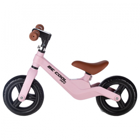 Bicicleta fara pedale, FreeON, Be Cool Mini, Cu ghidon si sa reglabile, Roti din EVA, Pana in 30 Kg, Roti 8 inch, 12 luni+, Roz [3]
