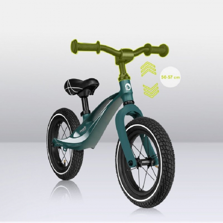 Bicicleta fara pedale, Lionelo, Bart Air, Usoara, Cu roti gonflabile, Cu cadru din magneziu, Cu ghidon si sa reglabile, Greutate 3.8 Kg, 12 inch, Conform cu standardul european de securitate EN71, Gre [16]