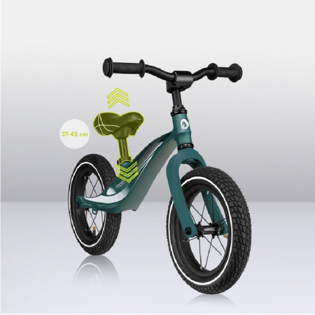 Bicicleta fara pedale, Lionelo, Bart Air, Usoara, Cu roti gonflabile, Cu cadru din magneziu, Cu ghidon si sa reglabile, Greutate 3.8 Kg, 12 inch, Conform cu standardul european de securitate EN71, Gre [17]
