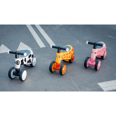 Bicicleta fara pedale, Lionelo, Sammy, Cu 4 roti, Din spuma EVA, Stabila, Manere moi, antiderapante, 12- 36 luni, Greutate maxima suportata 25 kg, Certificata EN 71-1:2014, EN 71-2:2011, EN 71-3:2019, [31]