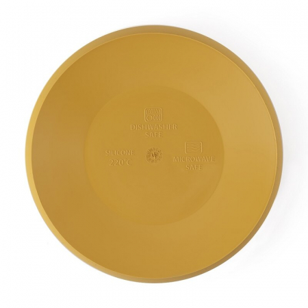 Bol, Petite&Mars, Take&Match, Cu ventuza, Silicon, Fara BPA, 450 ml, 6 luni+, Galben [2]