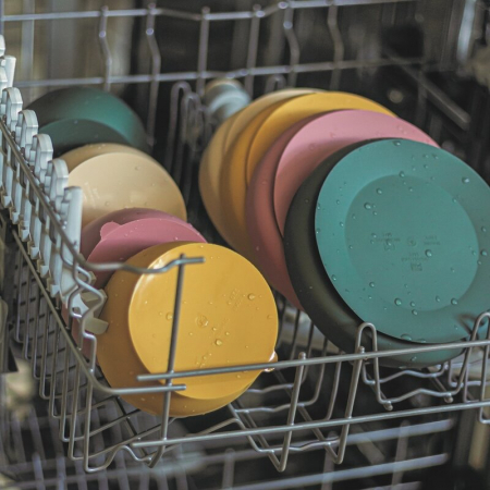 Bol, Petite&Mars, Take&Match, Din silicon, Cu ventuza, Fara BPA, 6 luni+, 350 ml, Bej [11]