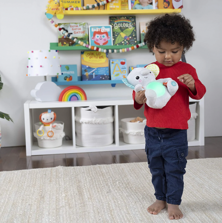 Bright Starts - Jucarie interactiva Hug a Bye Baby Elephant [6]