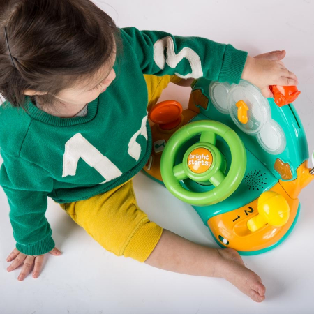 Bright Starts - Jucarie multifunctionala cu volan Lights & Colors Driver™ [3]