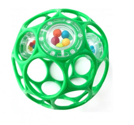 Jucarii si Jocuri - Bright Starts - Jucarie zornaitoare Oball Minge verde