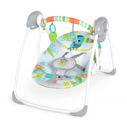 Balansoare si Leagane - Bright Starts - Leagan portabil Rainforest Vibe