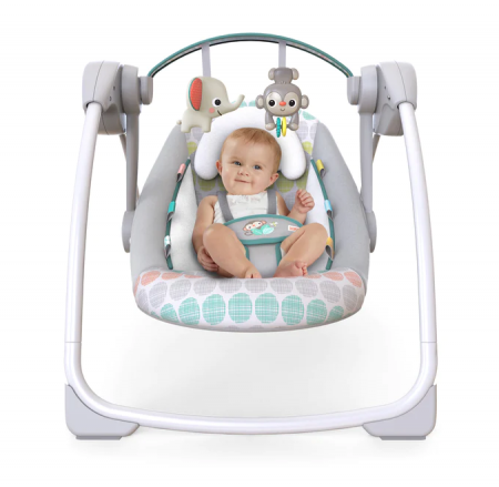 Bright Starts - Leagan portabil Whimsical Wild [5]