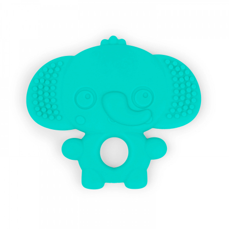 Bright Starts - Set 3 jucarii de dentitie texturate Gummy Buddies -  Elefant, Leu, Maimuta [3]